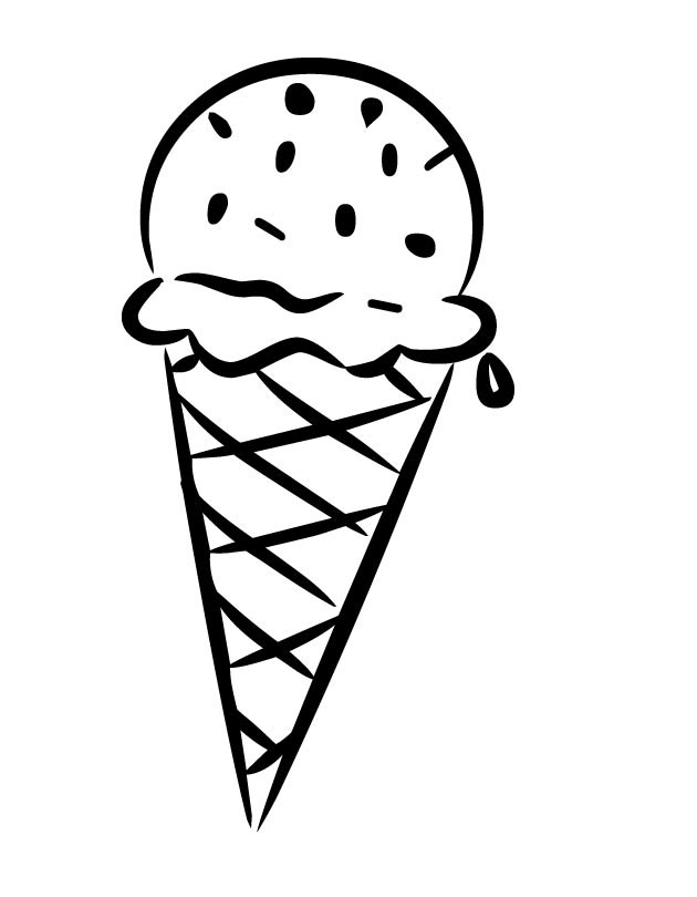 Ice Cream Coloring Page Free Printable 47