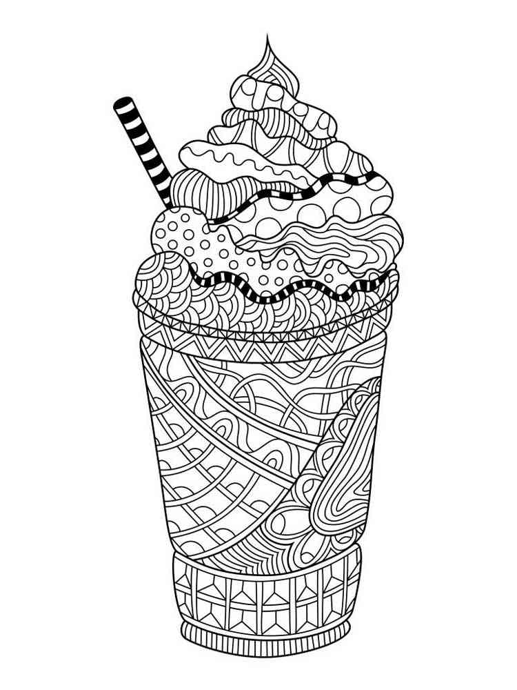 Ice Cream Coloring Page Free Printable 77