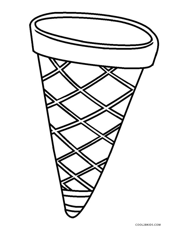 Ice Cream Coloring Page Free Printable 8