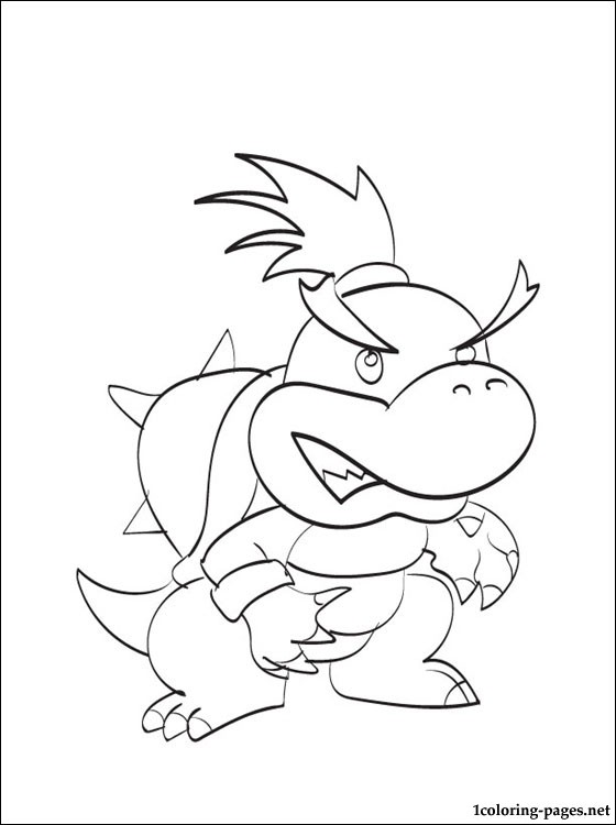 Mario Bowser Coloring Pages Printables 102