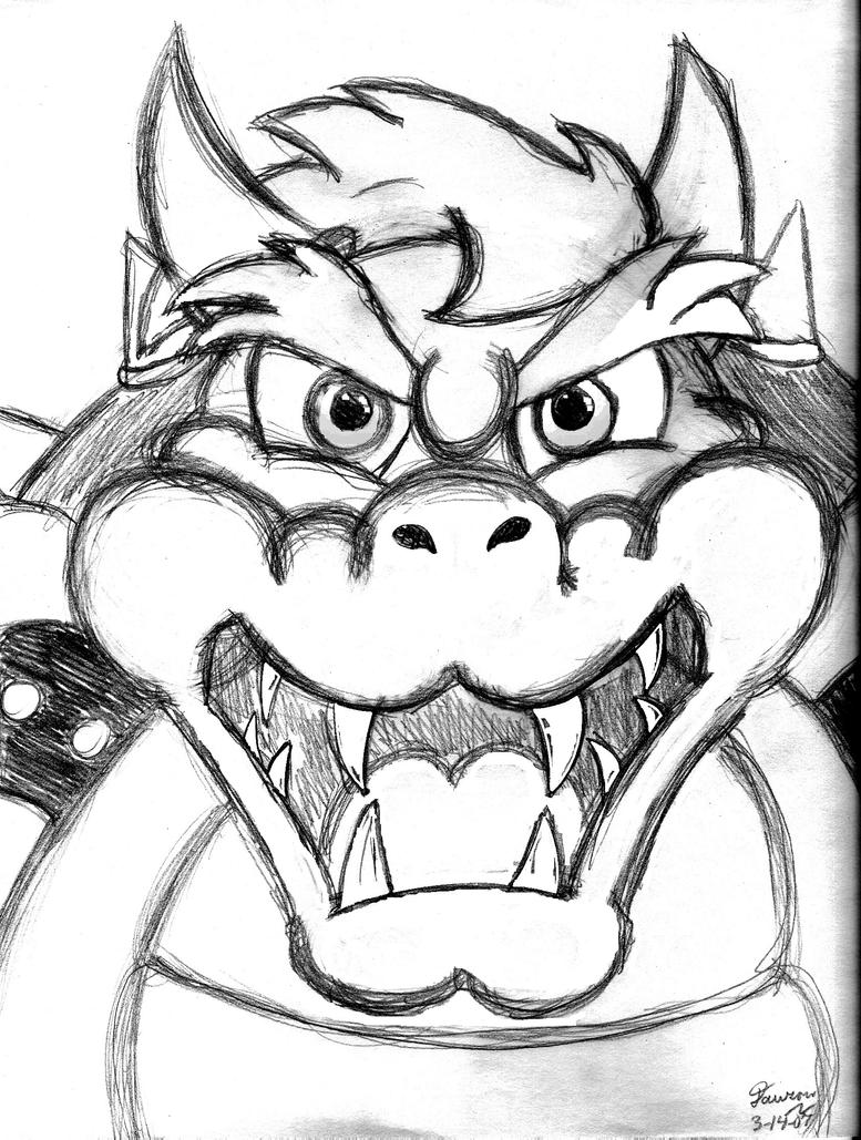 Mario Bowser Coloring Pages Printables 104