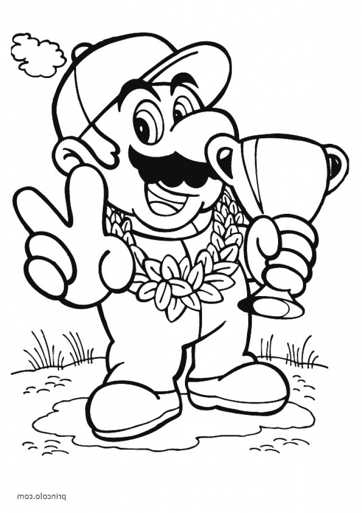 Mario Bowser Coloring Pages Printables 117