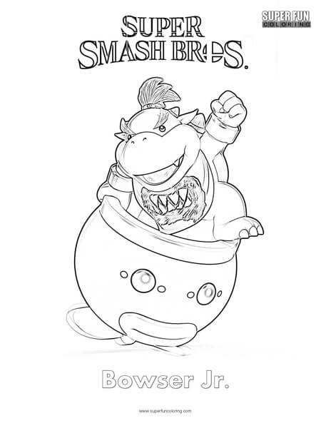 Mario Bowser Coloring Pages Printables 136