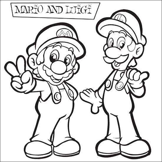 Mario Bowser Coloring Pages Printables 16