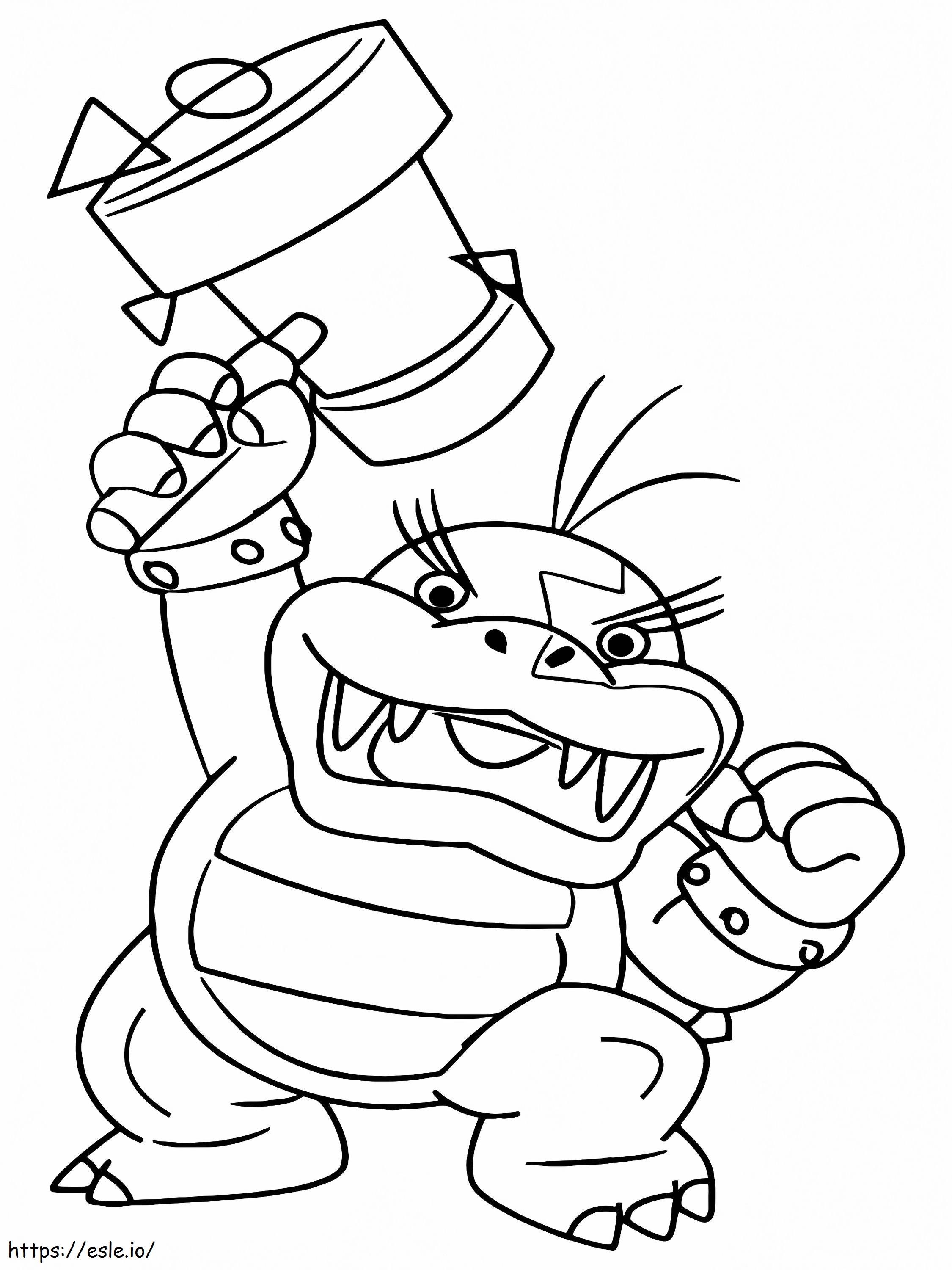 Mario Bowser Coloring Pages Printables 78