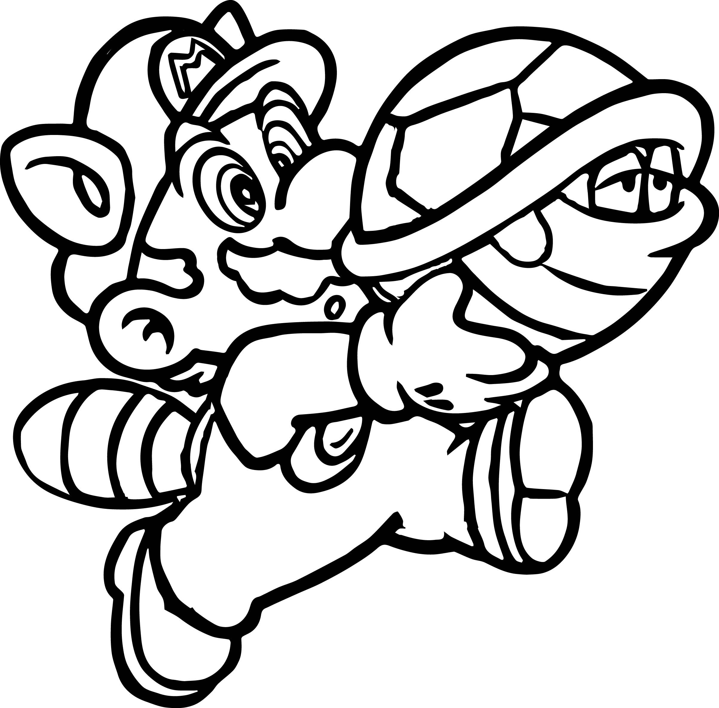 Mario Coloring Pages for Kids Printable 11