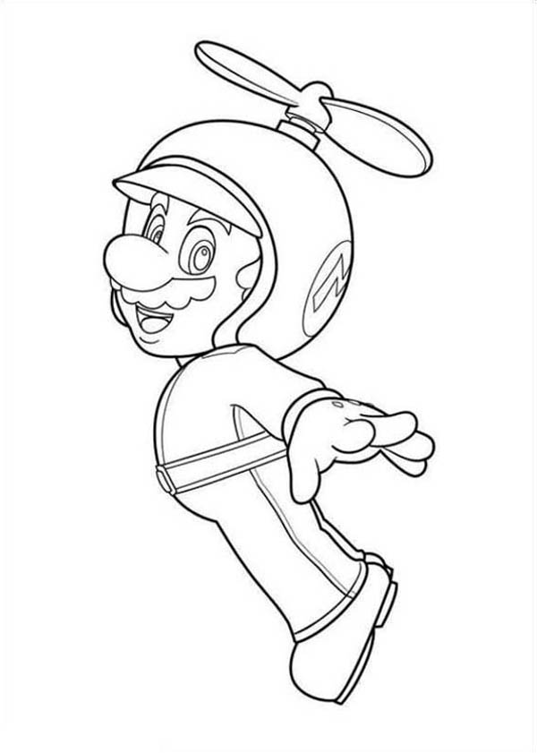 Mario Coloring Pages for Kids Printable 120