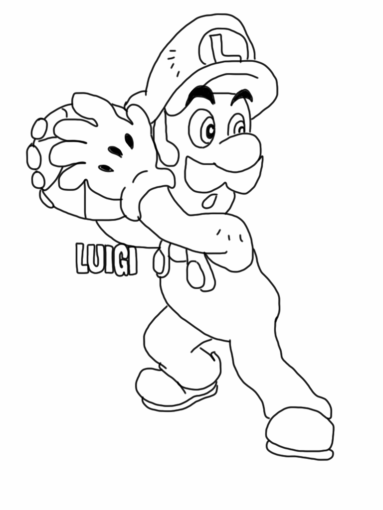 Mario Coloring Pages for Kids Printable 123