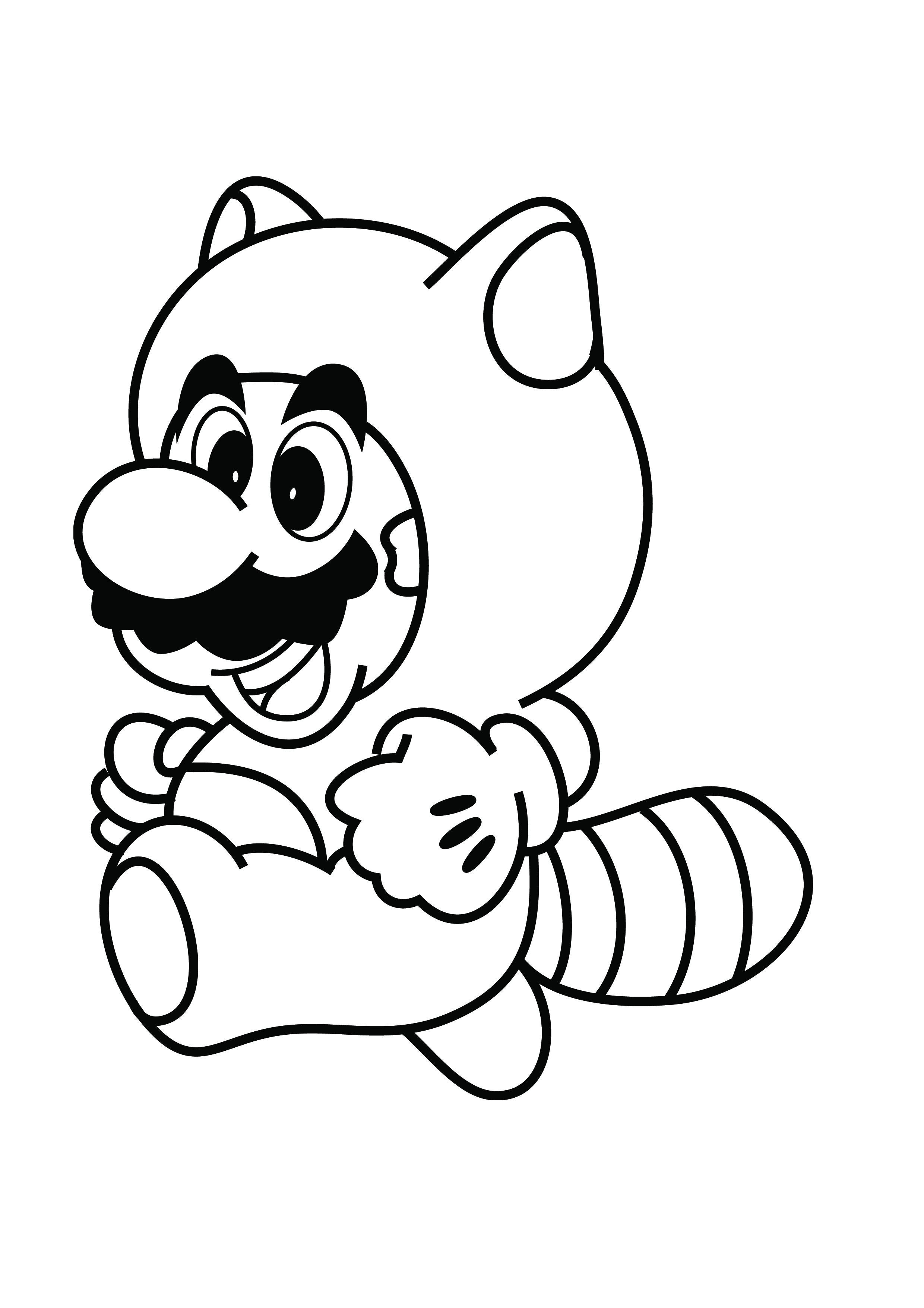 Mario Coloring Pages for Kids Printable 125