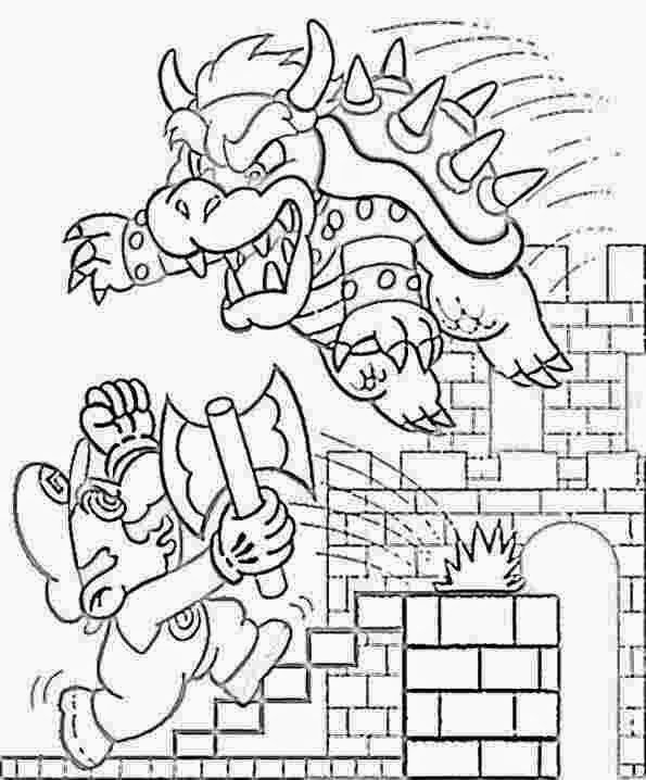 Mario Coloring Pages for Kids Printable 156