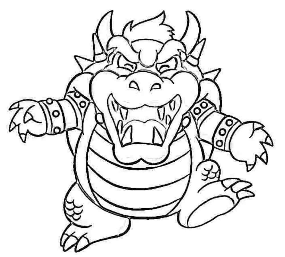 Mario Coloring Pages for Kids Printable 157