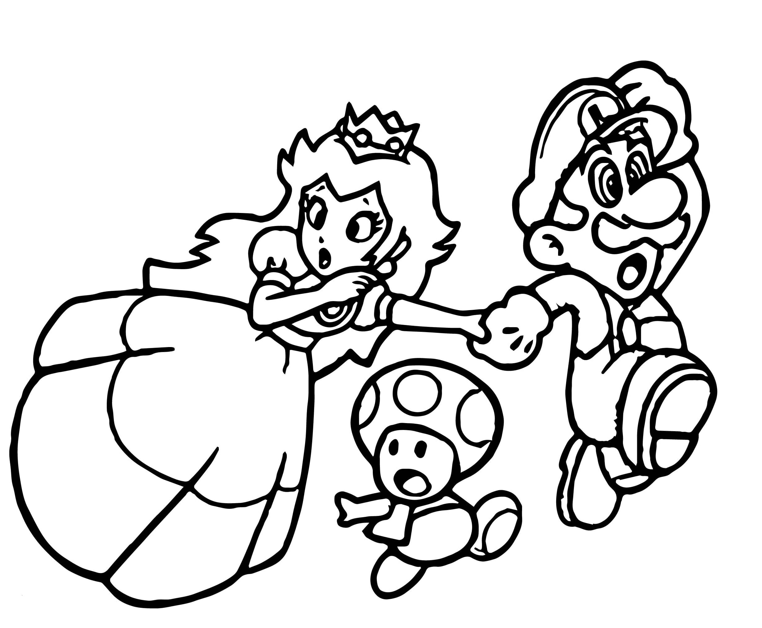 Mario Coloring Pages for Kids Printable 38