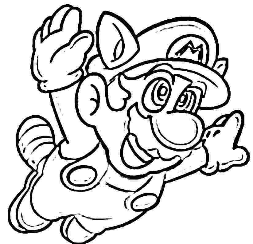 Mario Coloring Pages for Kids Printable 45