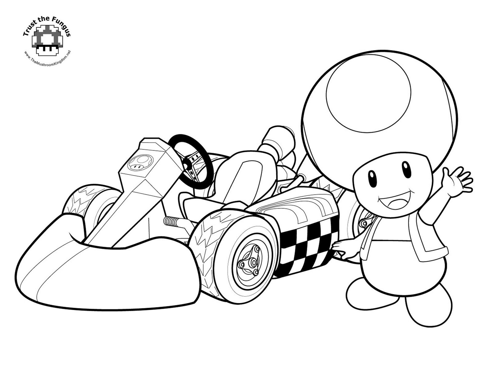 Mario Coloring Pages for Kids Printable 55