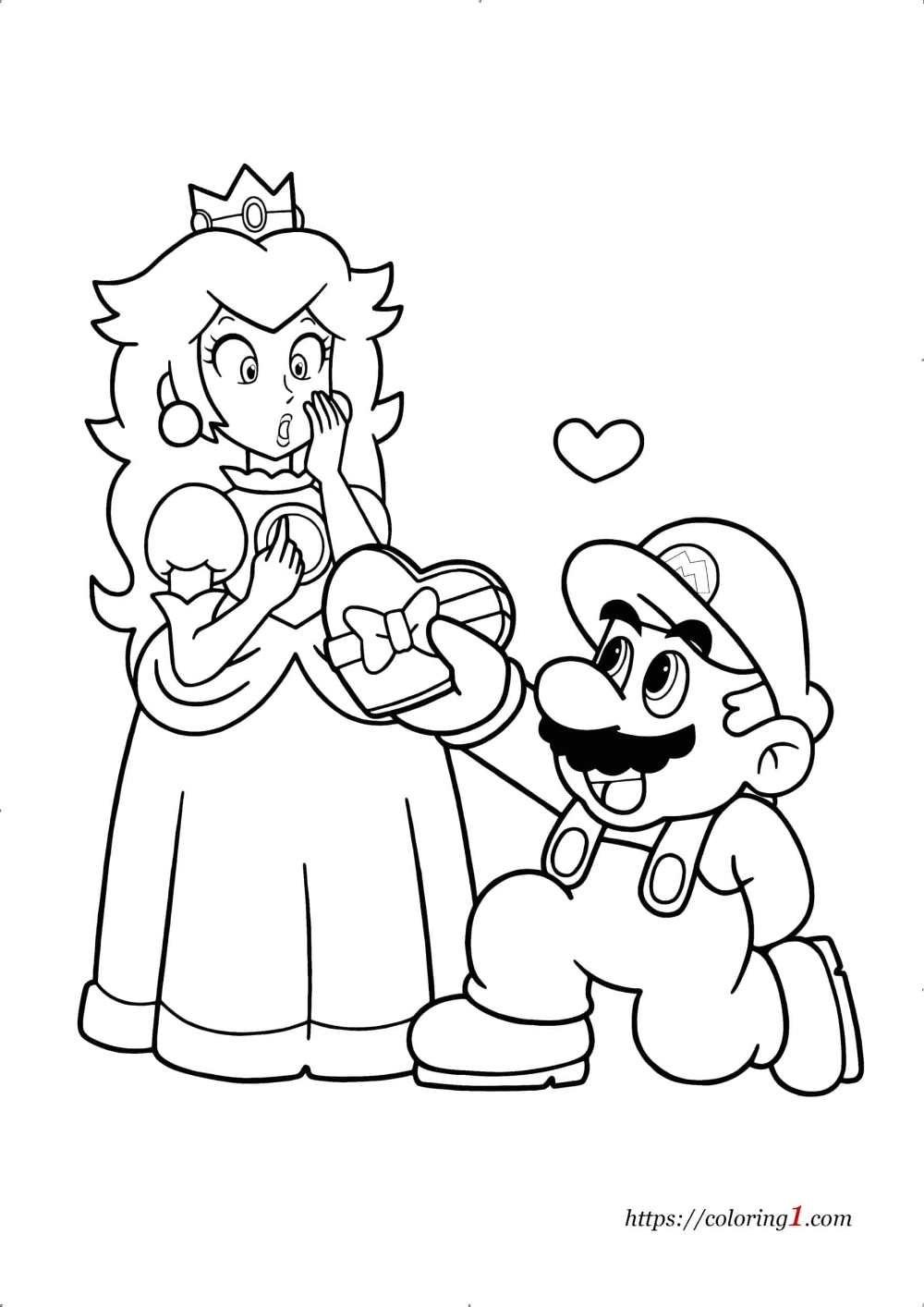 Mario Coloring Pages for Kids Printable 59