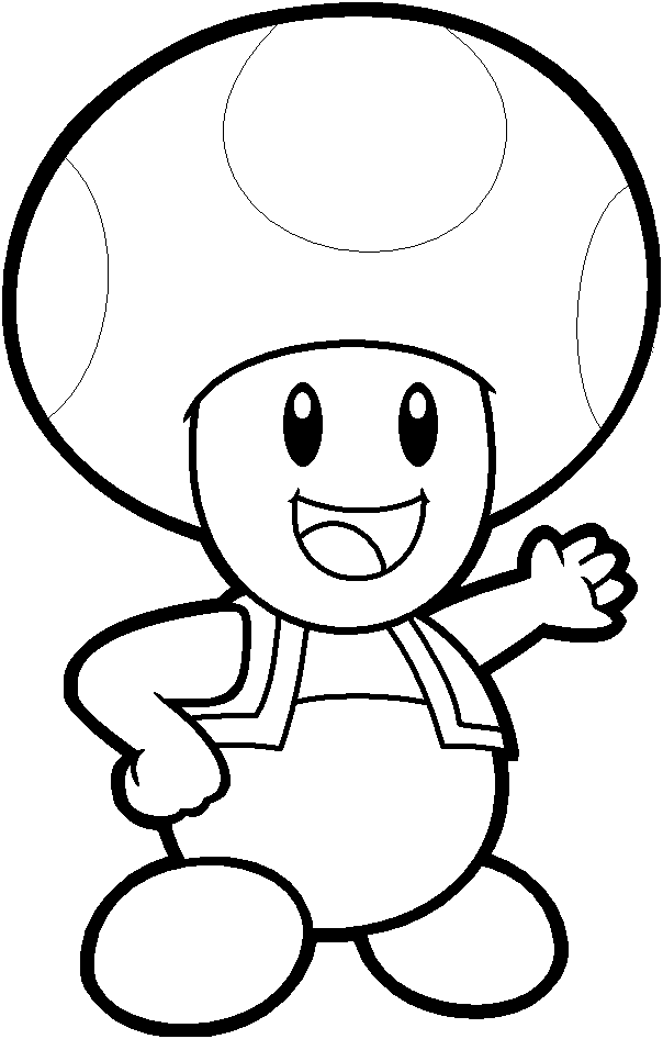 Mario Coloring Pages for Kids Printable 68