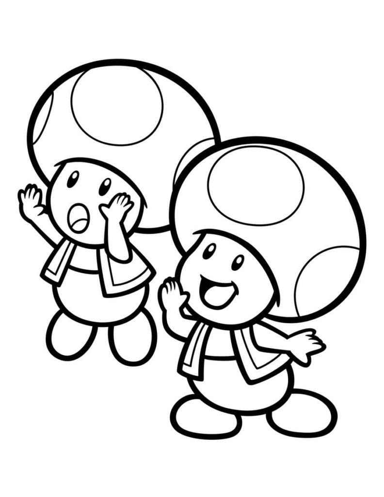 Mario Coloring Pages for Kids Printable 71