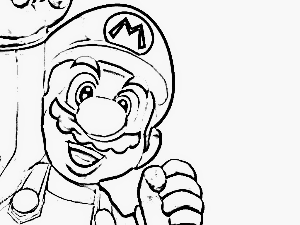 Mario Coloring Pages for Kids Printable 74