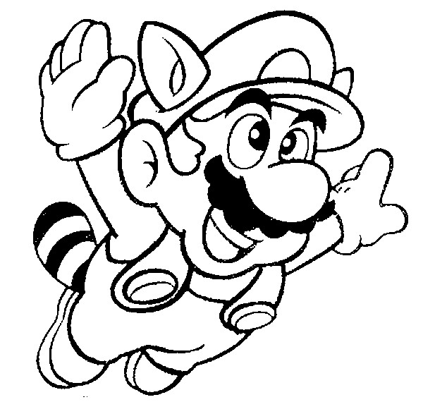 Mario Coloring Pages for Kids Printable 79