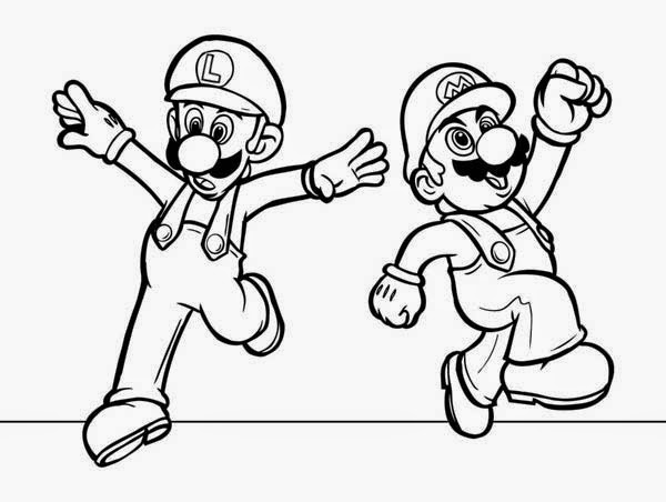 Mario Coloring Pages for Kids Printable 84