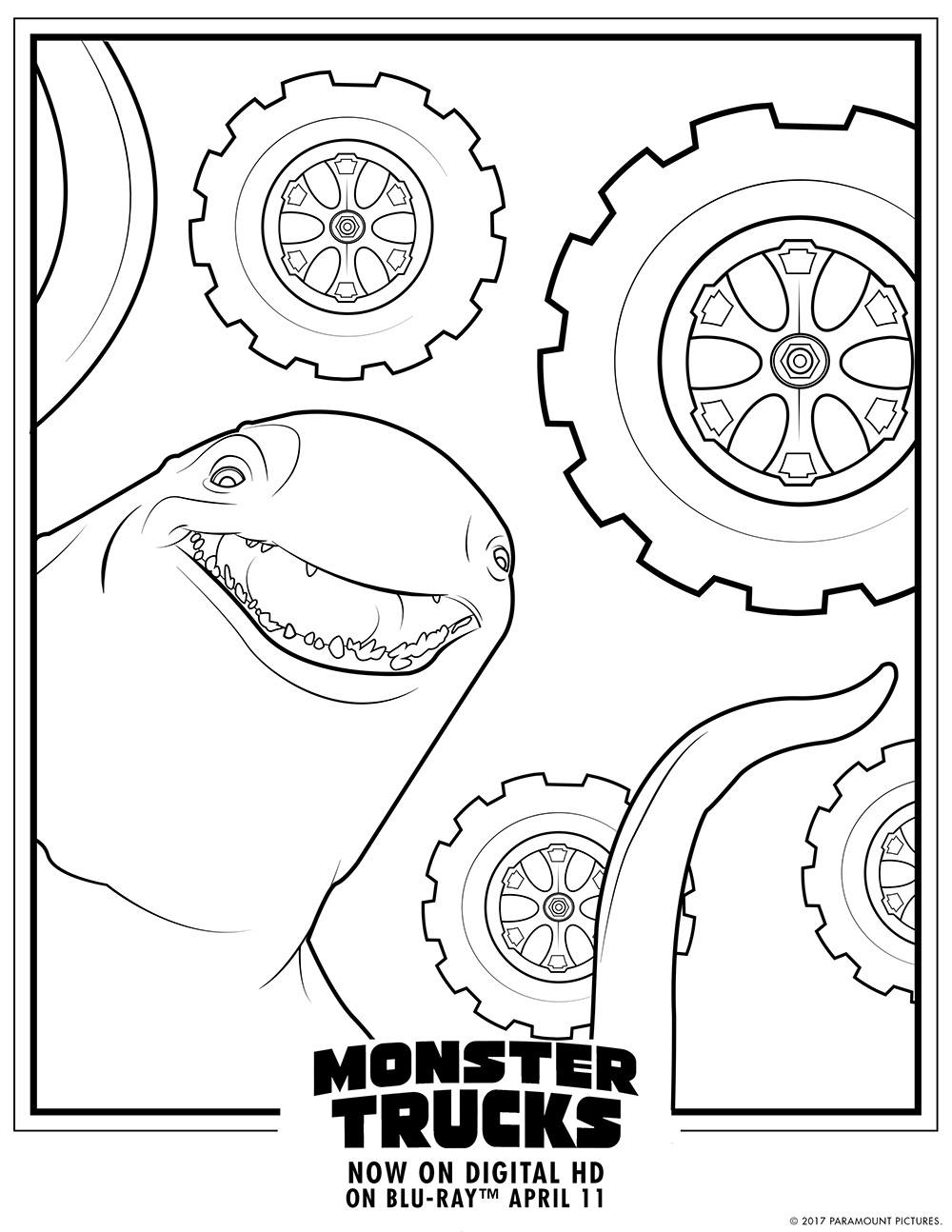 Monster Truck Coloring Pages Free Printable 125