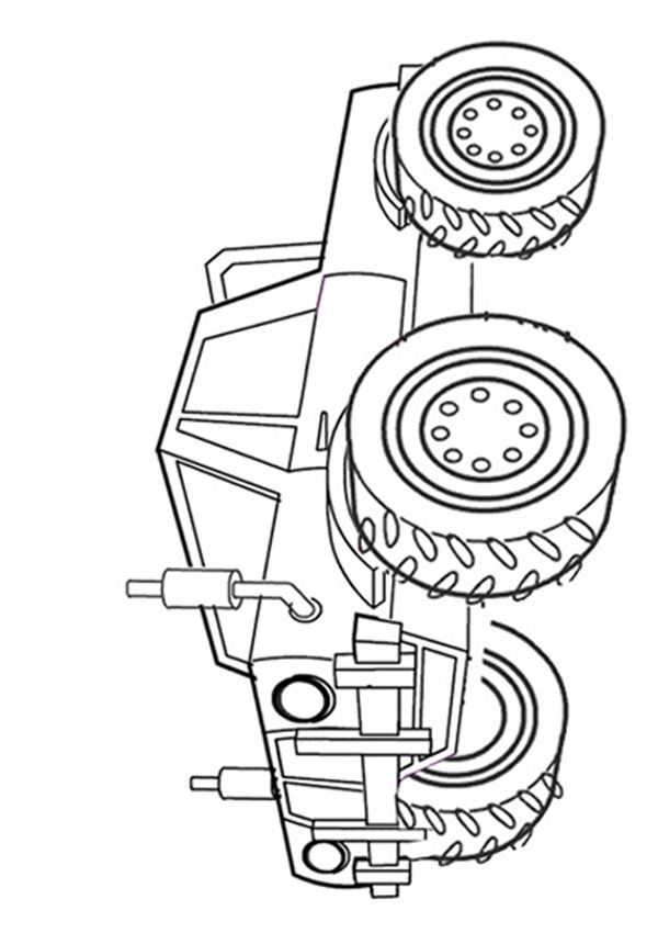 Monster Truck Coloring Pages Free Printable 19