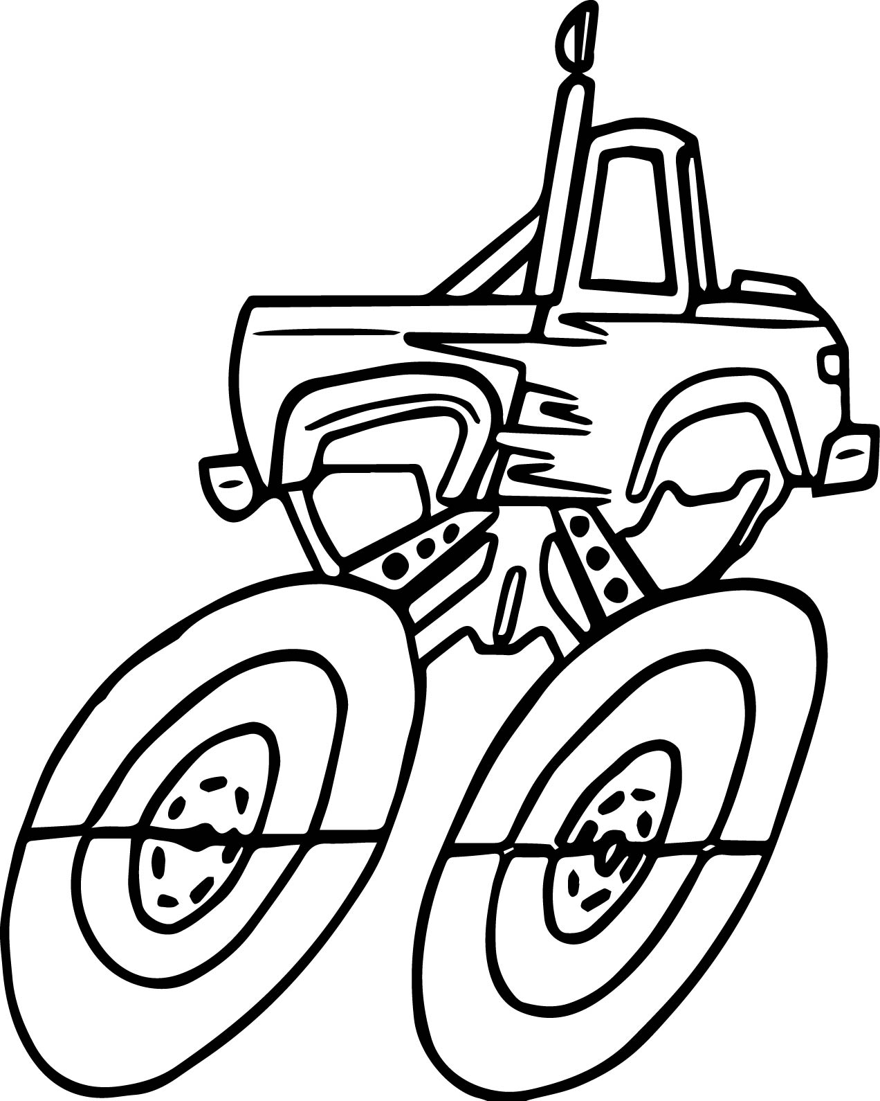 Monster Truck Coloring Pages Free Printable 25