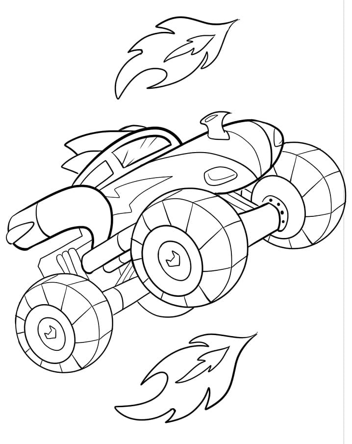 Monster Truck Coloring Pages Free Printable 26