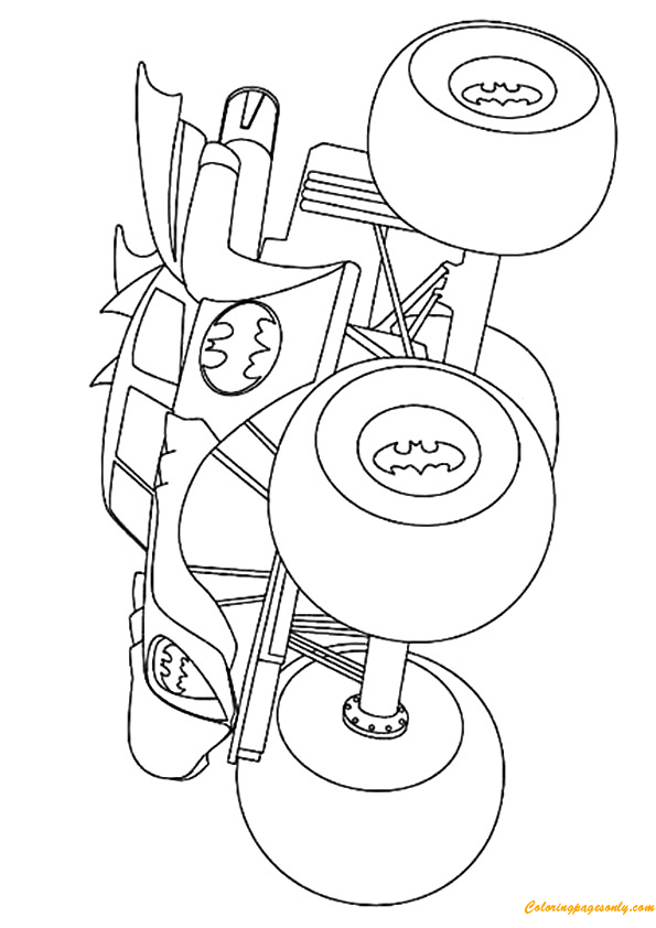 Monster Truck Coloring Pages Free Printable 36