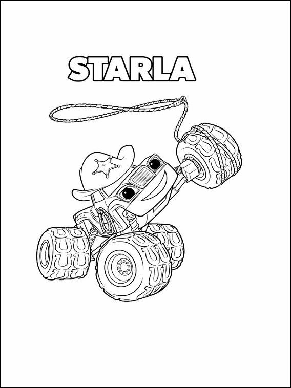 Monster Truck Coloring Pages Free Printable 99