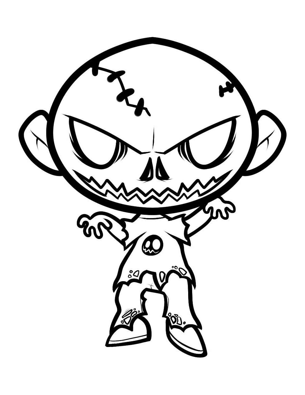 Plants vs Zombies Coloring Pages FREE Printable 111