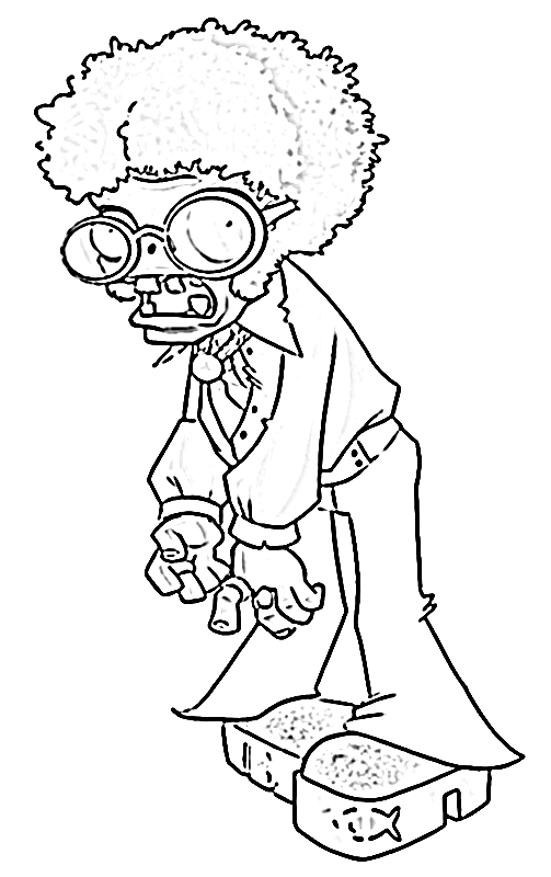 Plants vs Zombies Coloring Pages FREE Printable 127