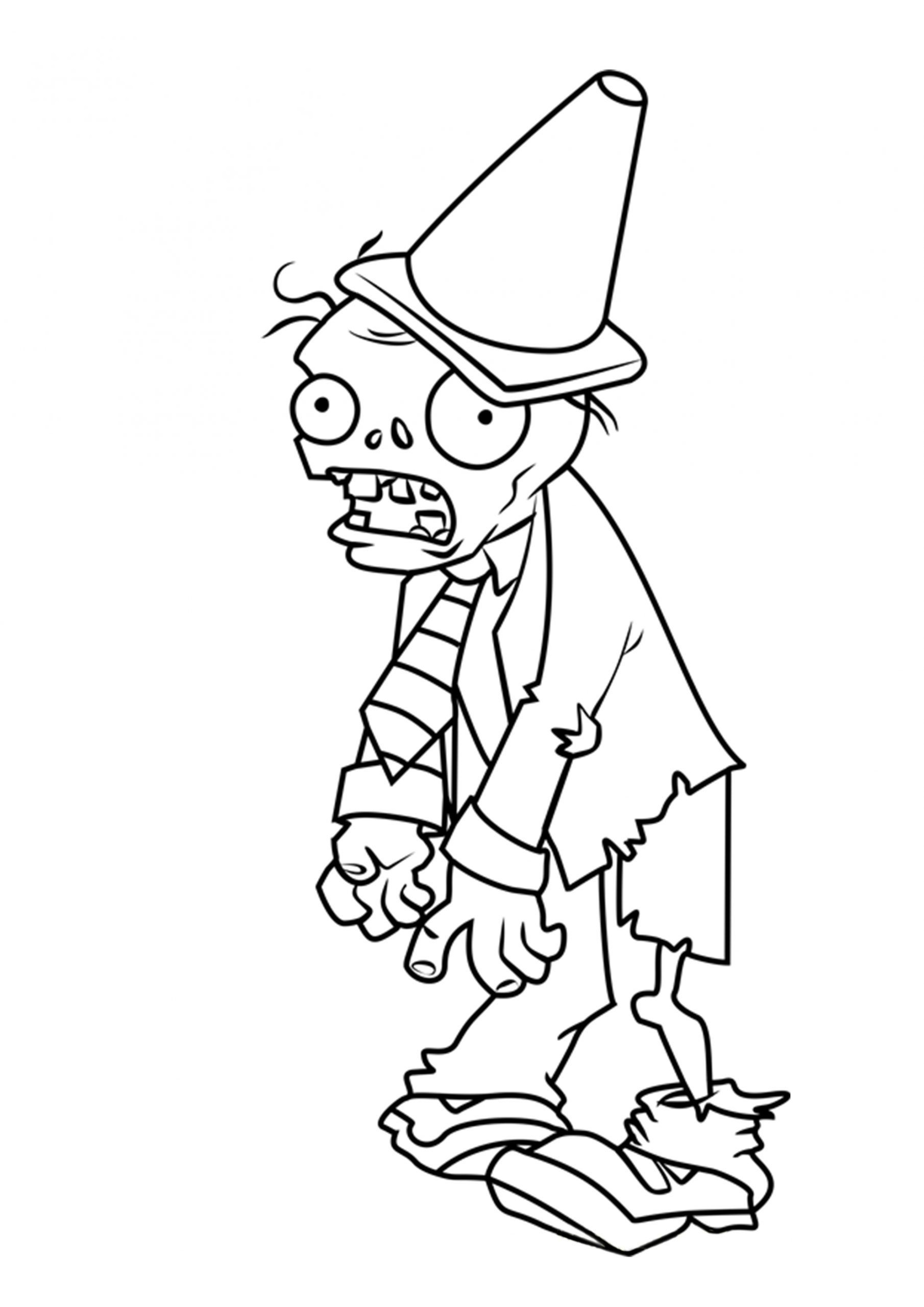 Plants vs Zombies Coloring Pages FREE Printable 138