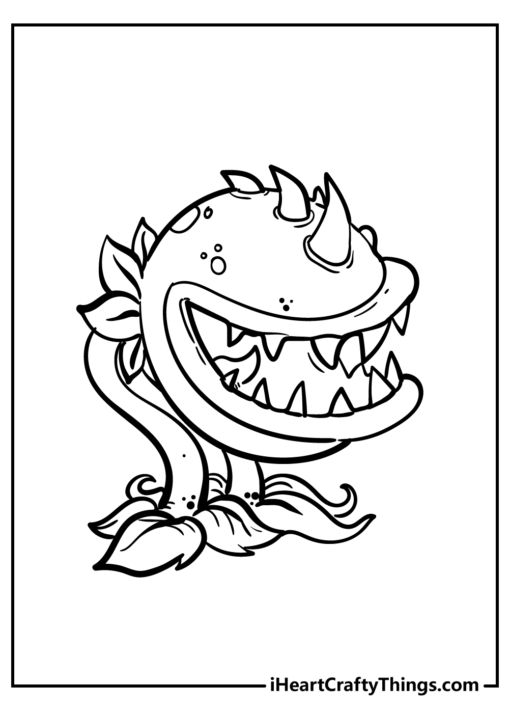 Plants vs Zombies Coloring Pages FREE Printable 15