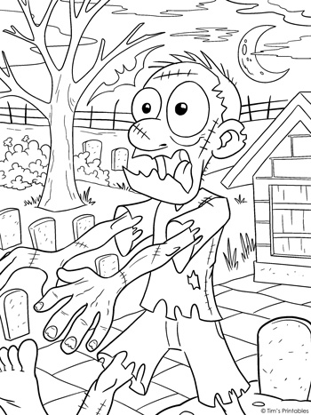 Plants vs Zombies Coloring Pages FREE Printable 174