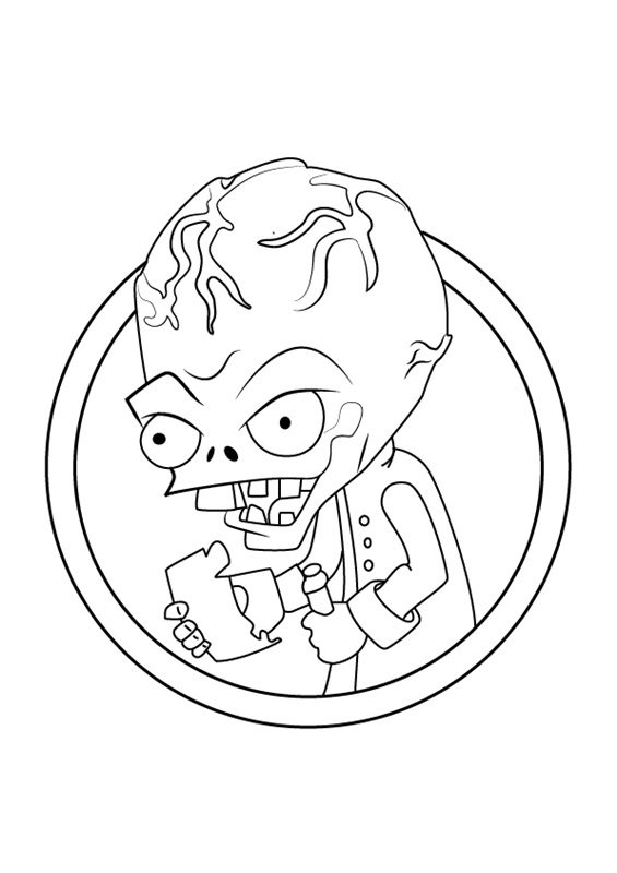 Plants vs Zombies Coloring Pages FREE Printable 25