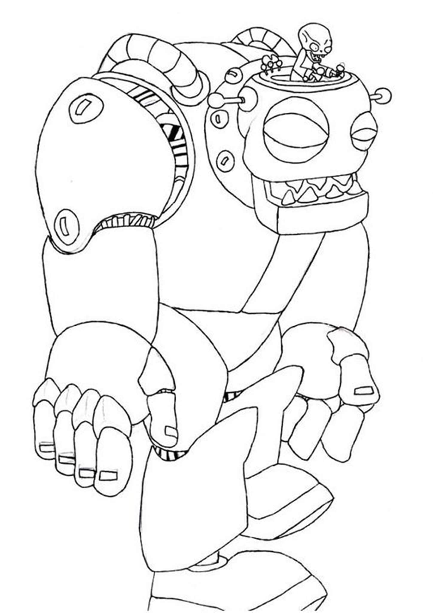 Plants vs Zombies Coloring Pages FREE Printable 35