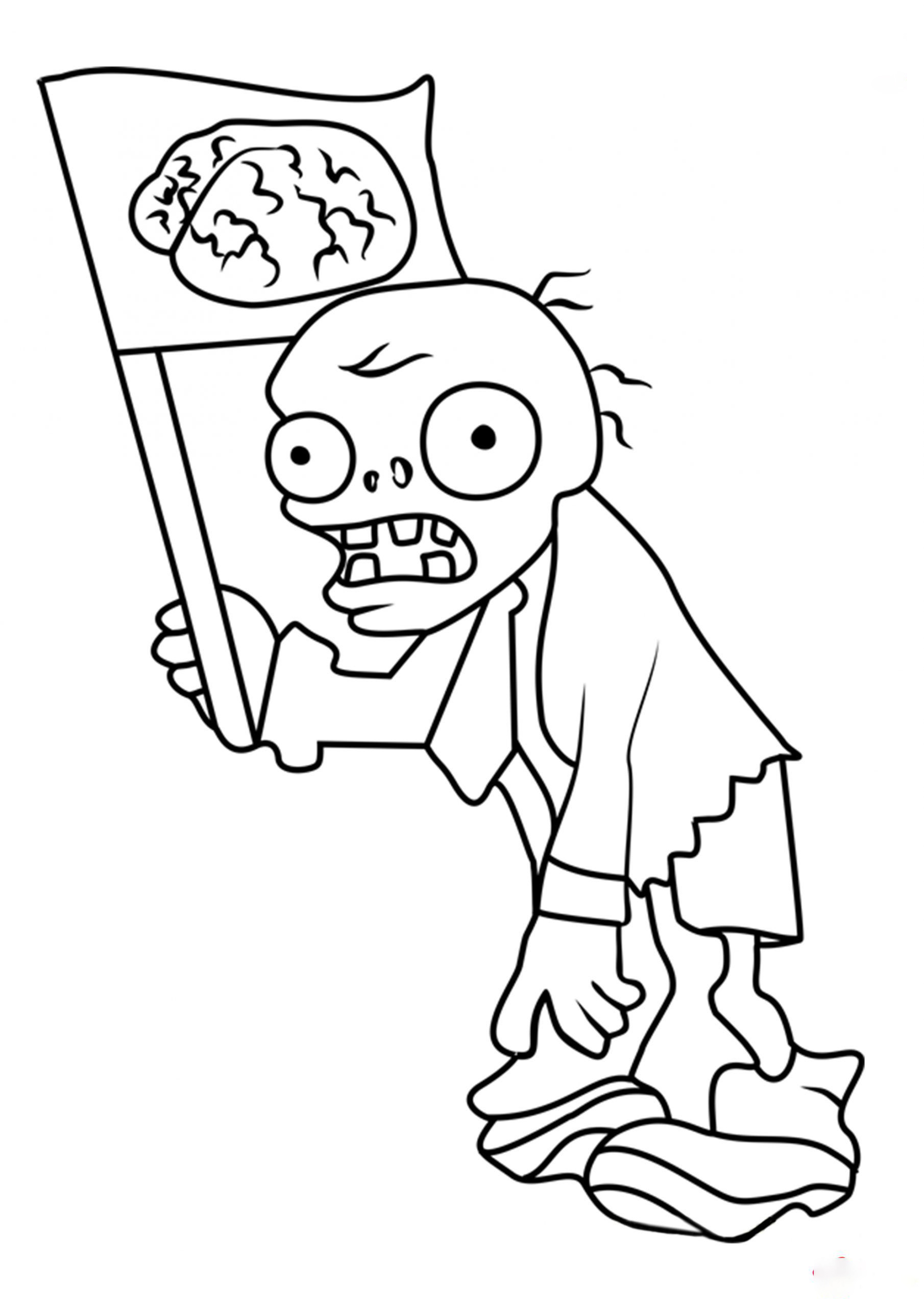 Plants vs Zombies Coloring Pages FREE Printable 67