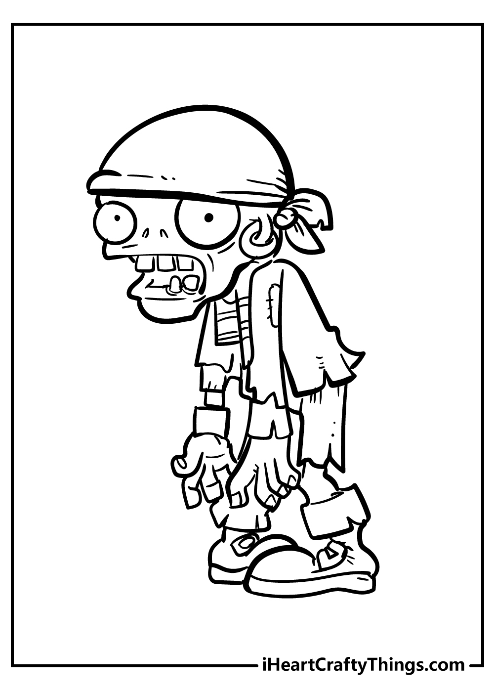 Plants vs Zombies Coloring Pages FREE Printable 83