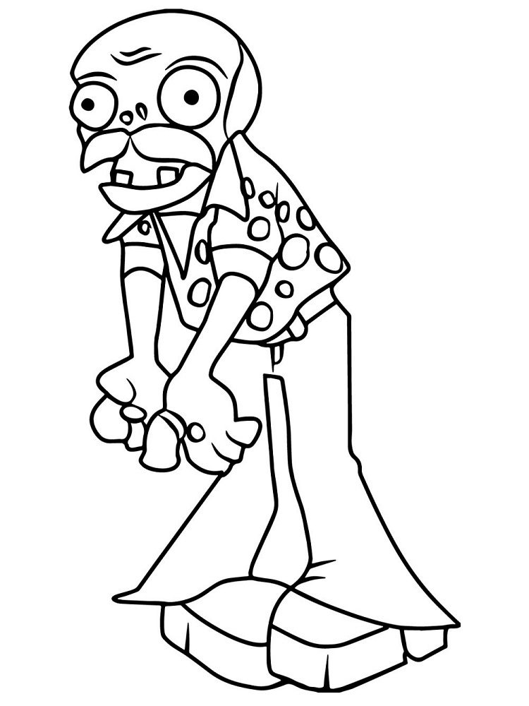 Plants vs Zombies Coloring Pages FREE Printable 87