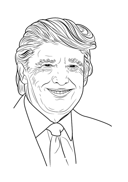 President's Day Coloring Pages for Kids 10