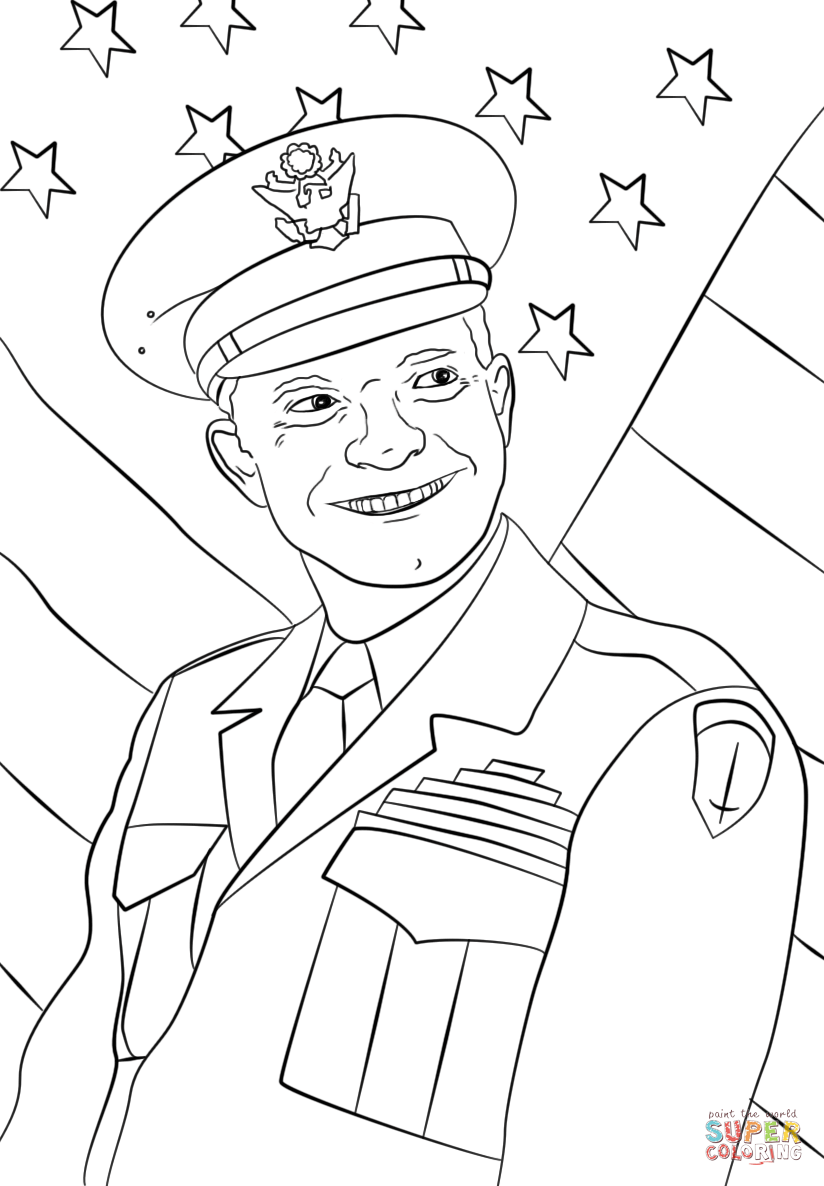 President's Day Coloring Pages for Kids 11