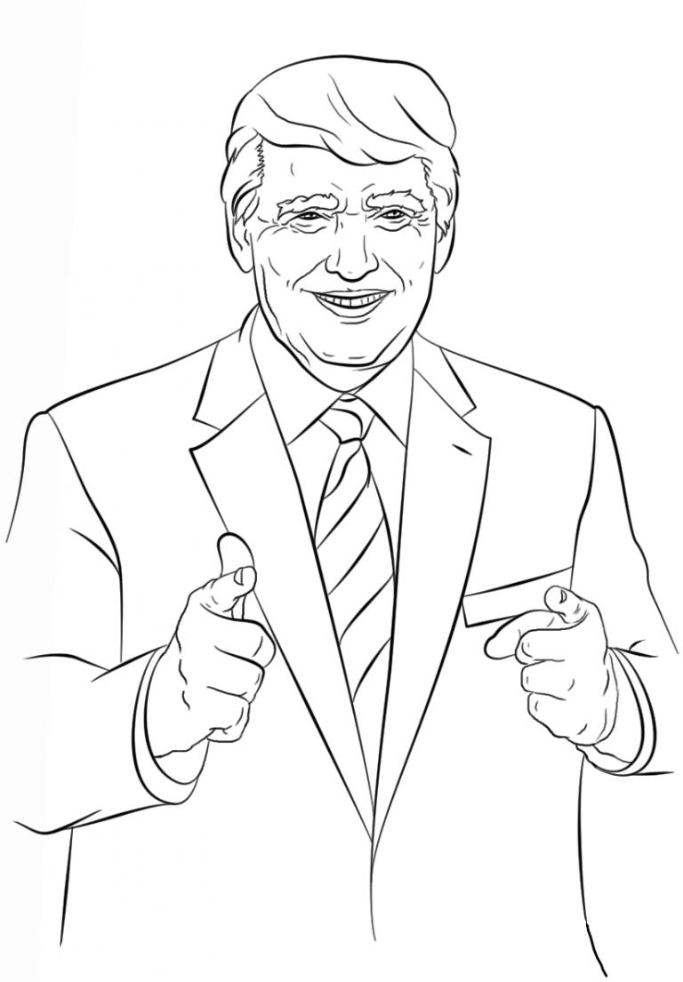 President's Day Coloring Pages for Kids 21