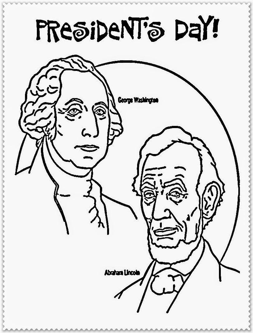 President's Day Coloring Pages for Kids 28