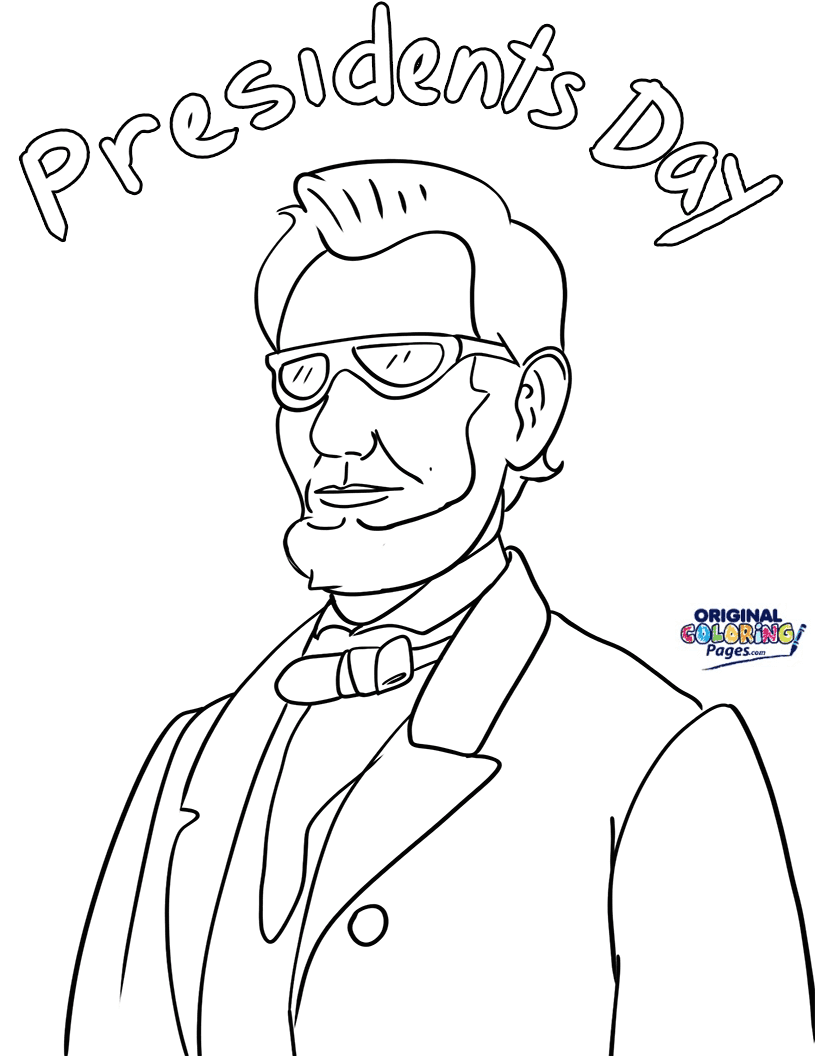 President's Day Coloring Pages for Kids 29