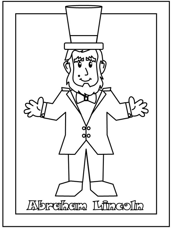 President's Day Coloring Pages for Kids 33