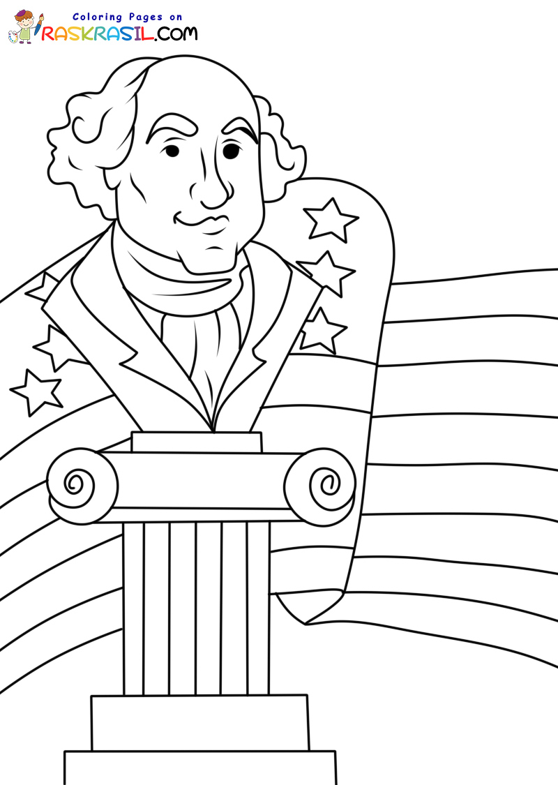 President's Day Coloring Pages for Kids 41