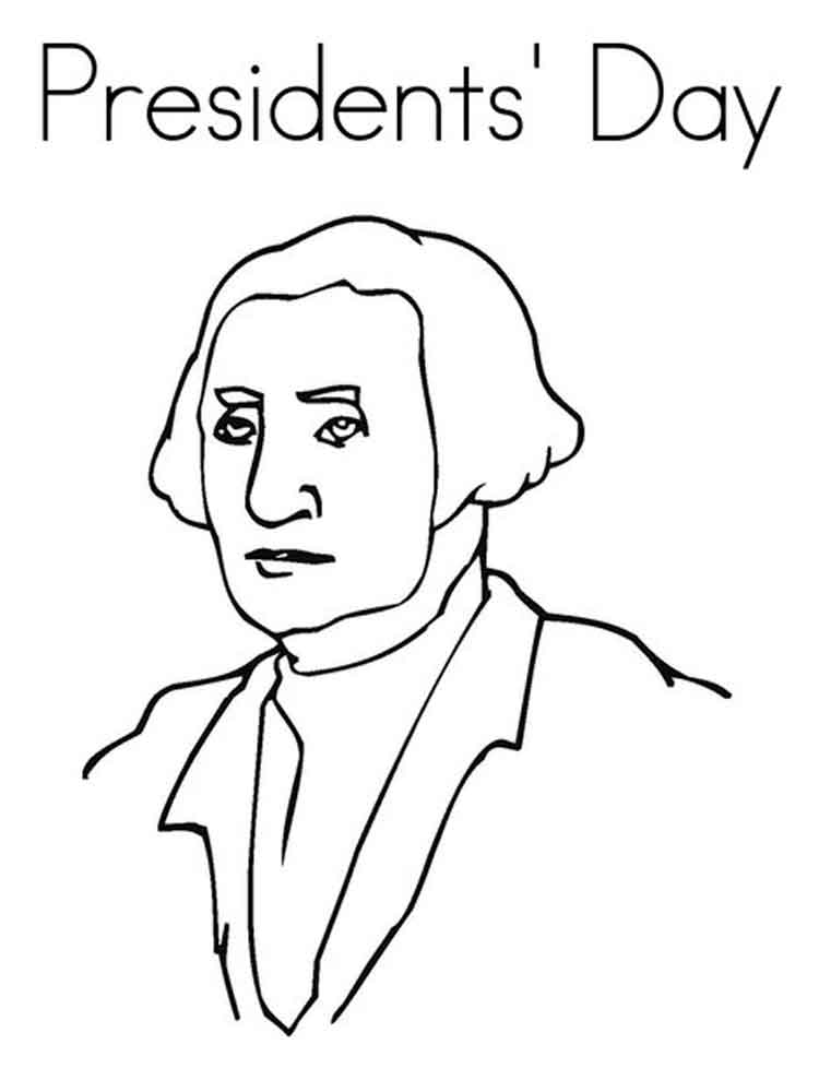 President's Day Coloring Pages for Kids 42