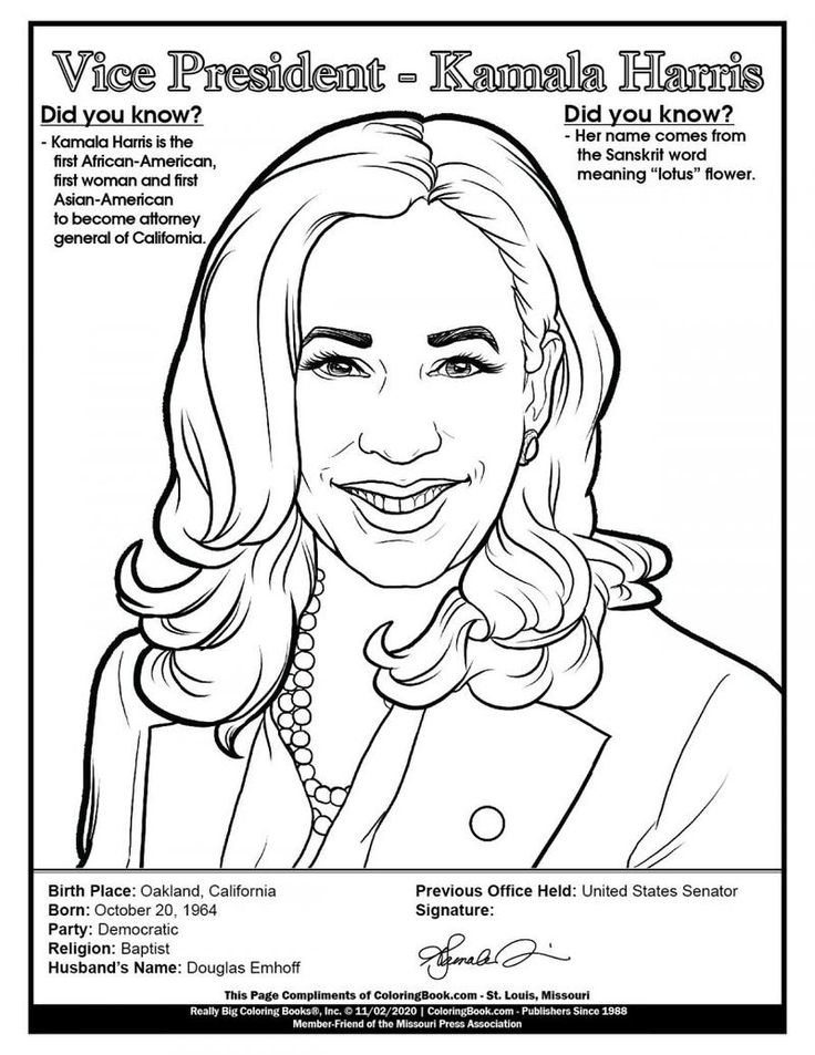 President's Day Coloring Pages for Kids 46