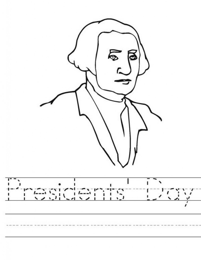 President's Day Coloring Pages for Kids 50